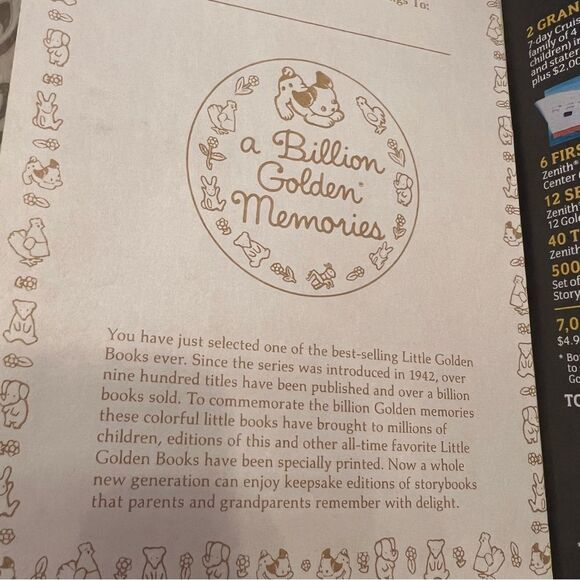 Vintage Golden Books (3): DUMBO , THE FRIENDLY BOOK , TAWNY SCRAWNY LION - Picture 10 of 11